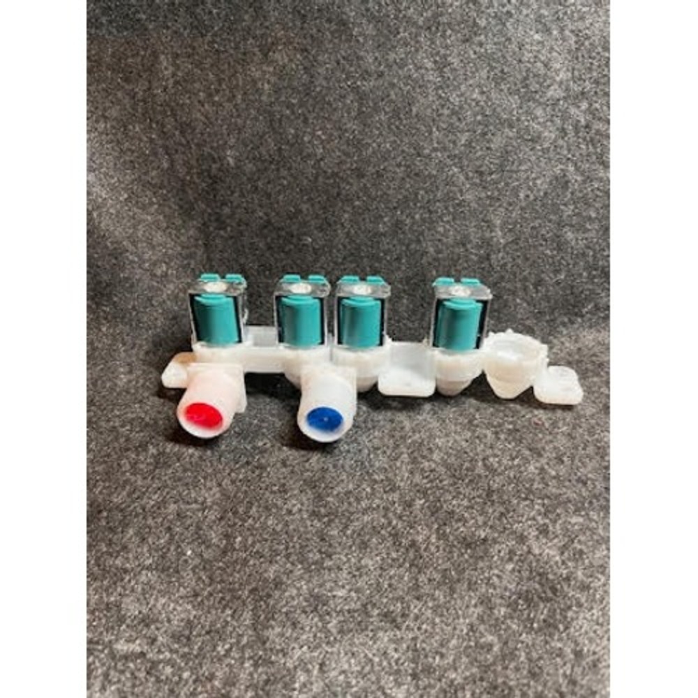DC97-15459H Washing Machine Water Inlet Valve Red‎ and Blue Outlet